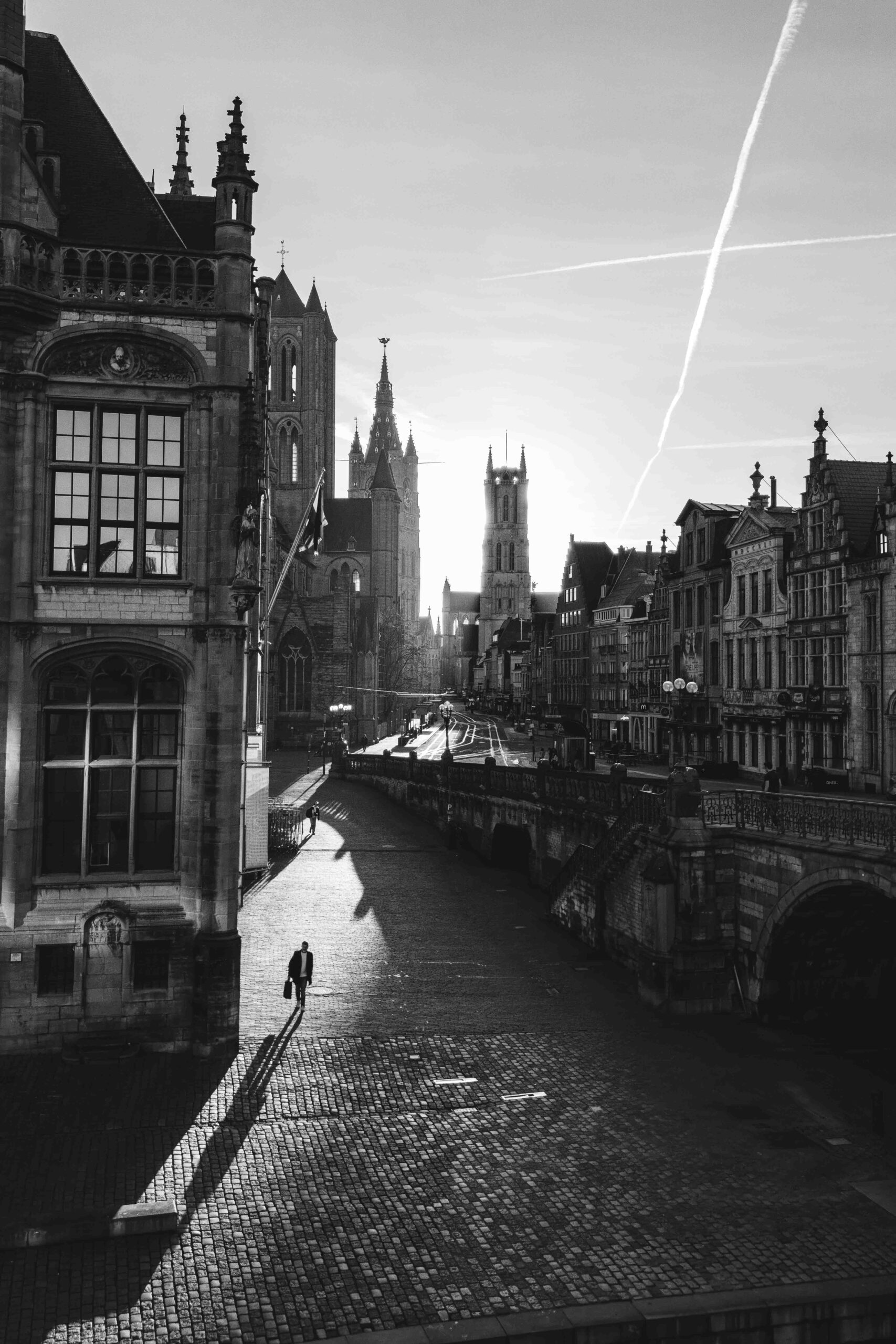 City people in Black & White